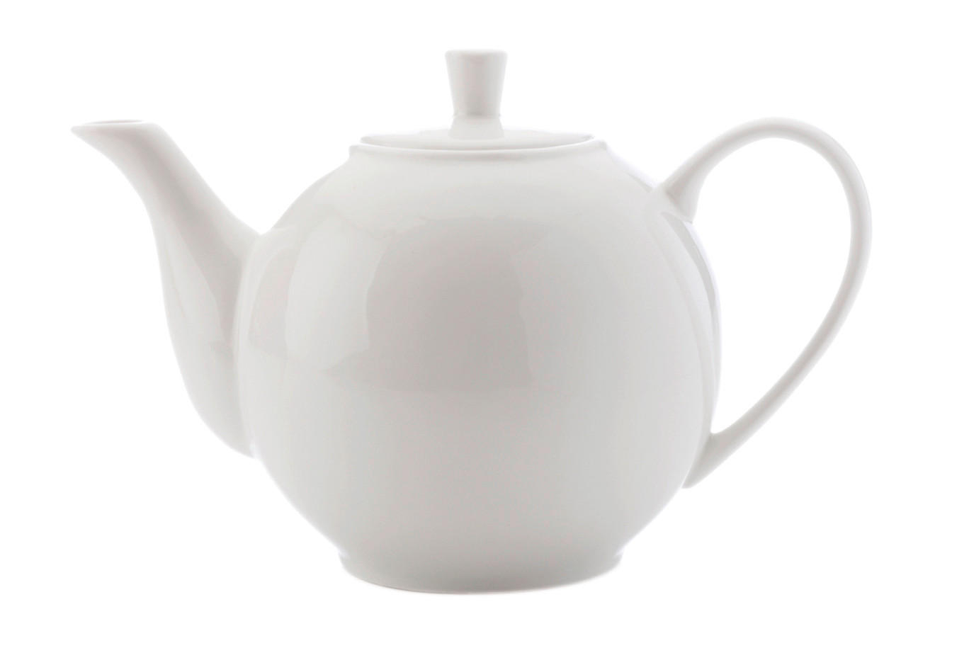 ČAJOVÁ KANVICA porcelán keramika  - biela, Basics, keramika (19,5/15,5/15cm) - Maxwell & Williams