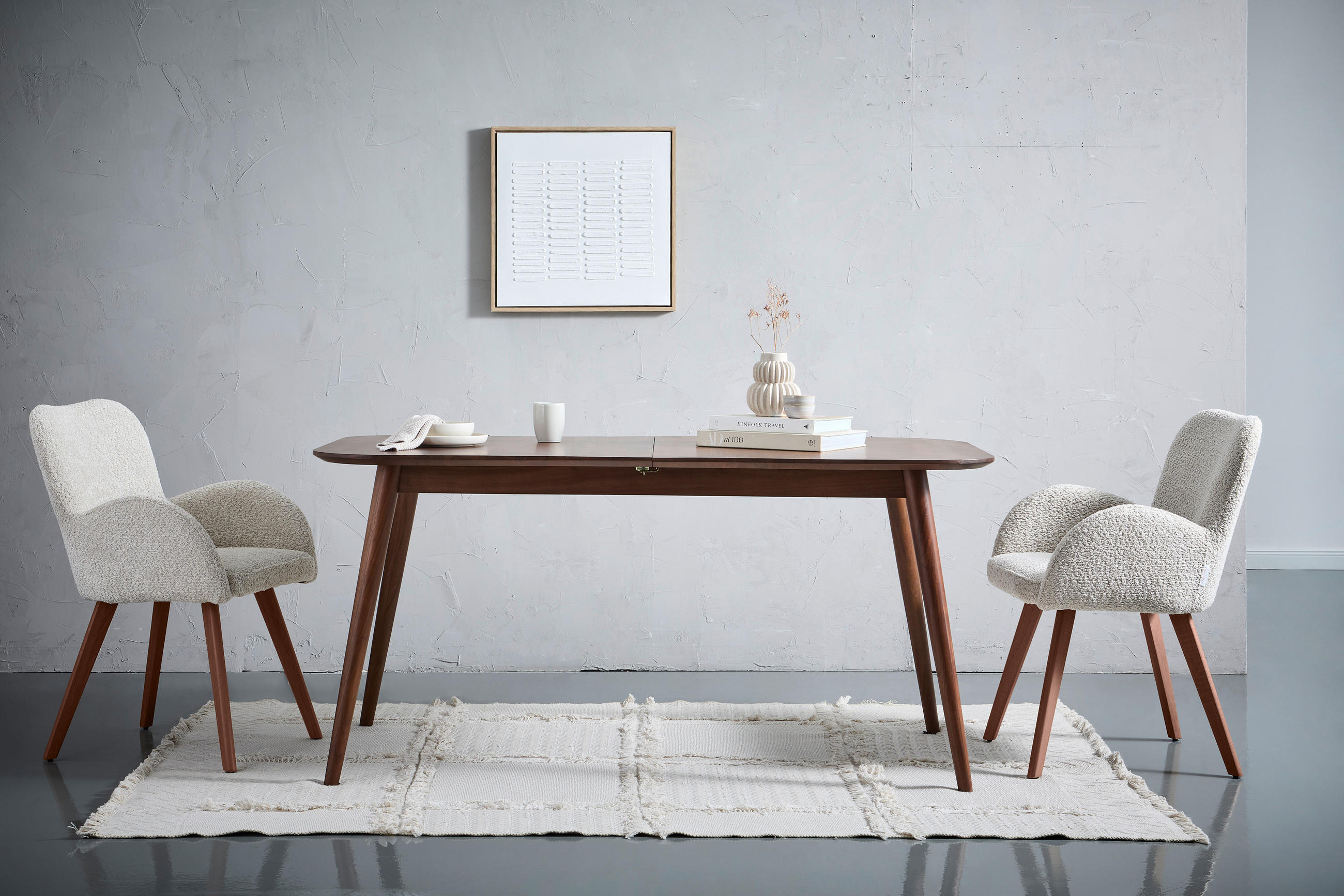 ESSTISCH Akaziefarben rechteckig  ausziehbar  - Akaziefarben, MODERN, Holz (160/76/85cm) - Livetastic