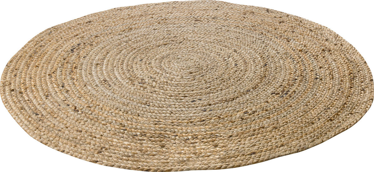 TEPIH NISKOG TKANJA  150 cm  prirodne boje  Braided  - prirodne boje, Basics, tekstil (150cm) - Linea Natura