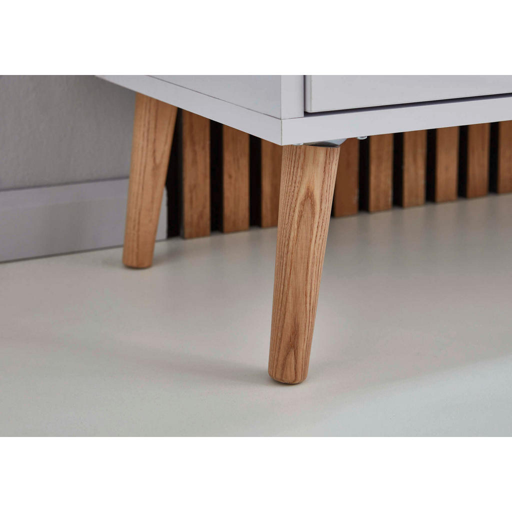 Thumbnail - Mid.you Sideboard Mailand Set 12 + HF, Weiß, Weiß Hochglanz, Holzwerkstoff, massiv, 2 Fächer, 12 Schubladen, 263.5x86x33...