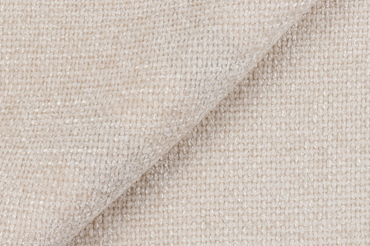 3-SITZER-SOFA in Webstoff Creme  - Creme/Schwarz, Konventionell, Textil/Metall (196/78/90cm) - MID.YOU