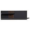WANDBOARD  135/44/29 cm  - Anthrazit/Nussbaumfarben, Design, Holz/Holzwerkstoff (135/44/29cm) - Moderano