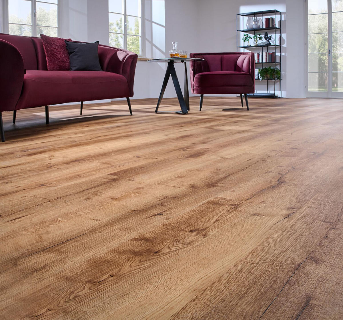 VINYLBODEN  per  m² - Design, Holzwerkstoff (123,5/23/0,95cm) - Venda