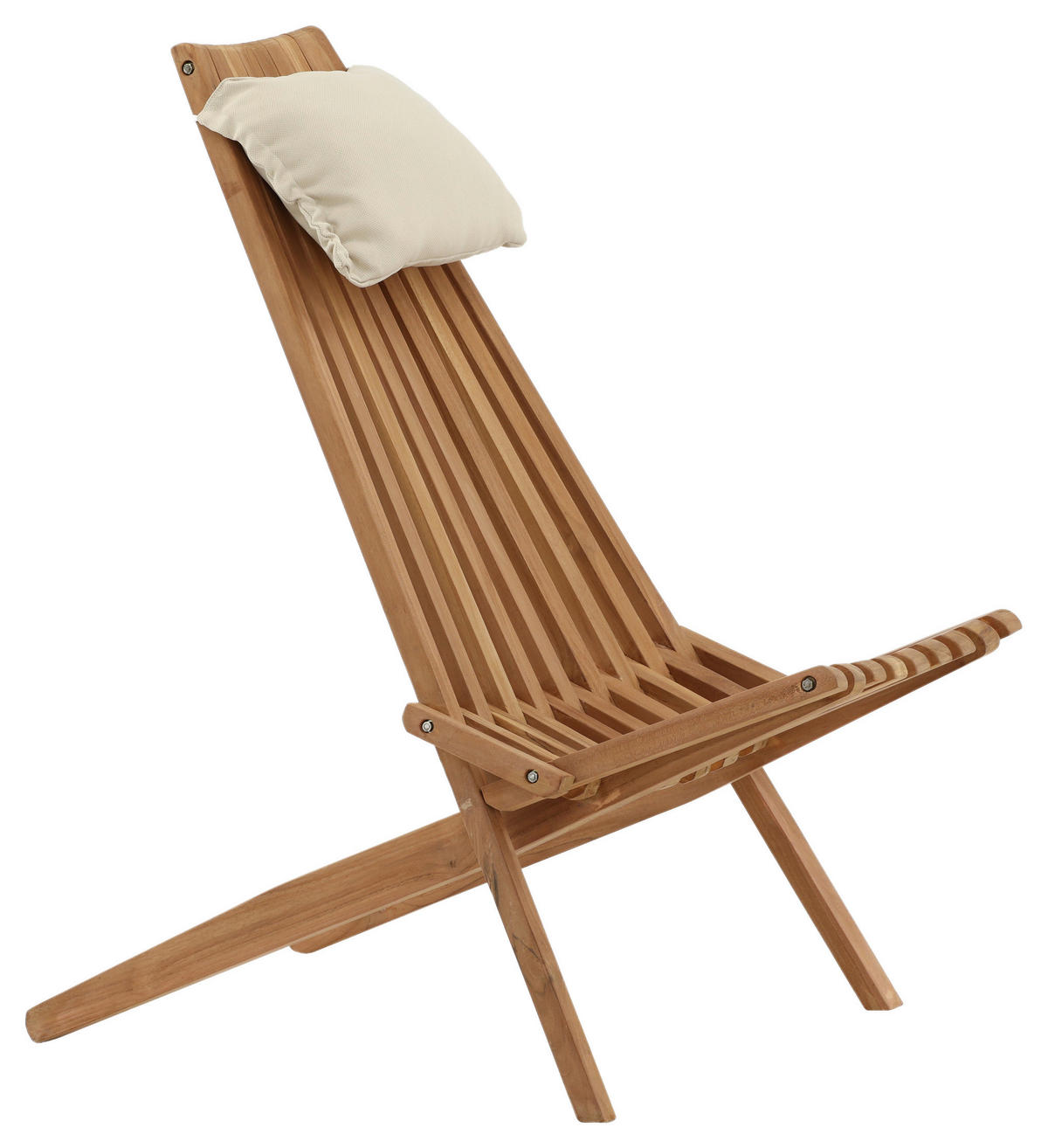LOUNGEFÅTÖLJ  - guldfärgad, Klassisk, trä (86/100/68cm) - Gardenson