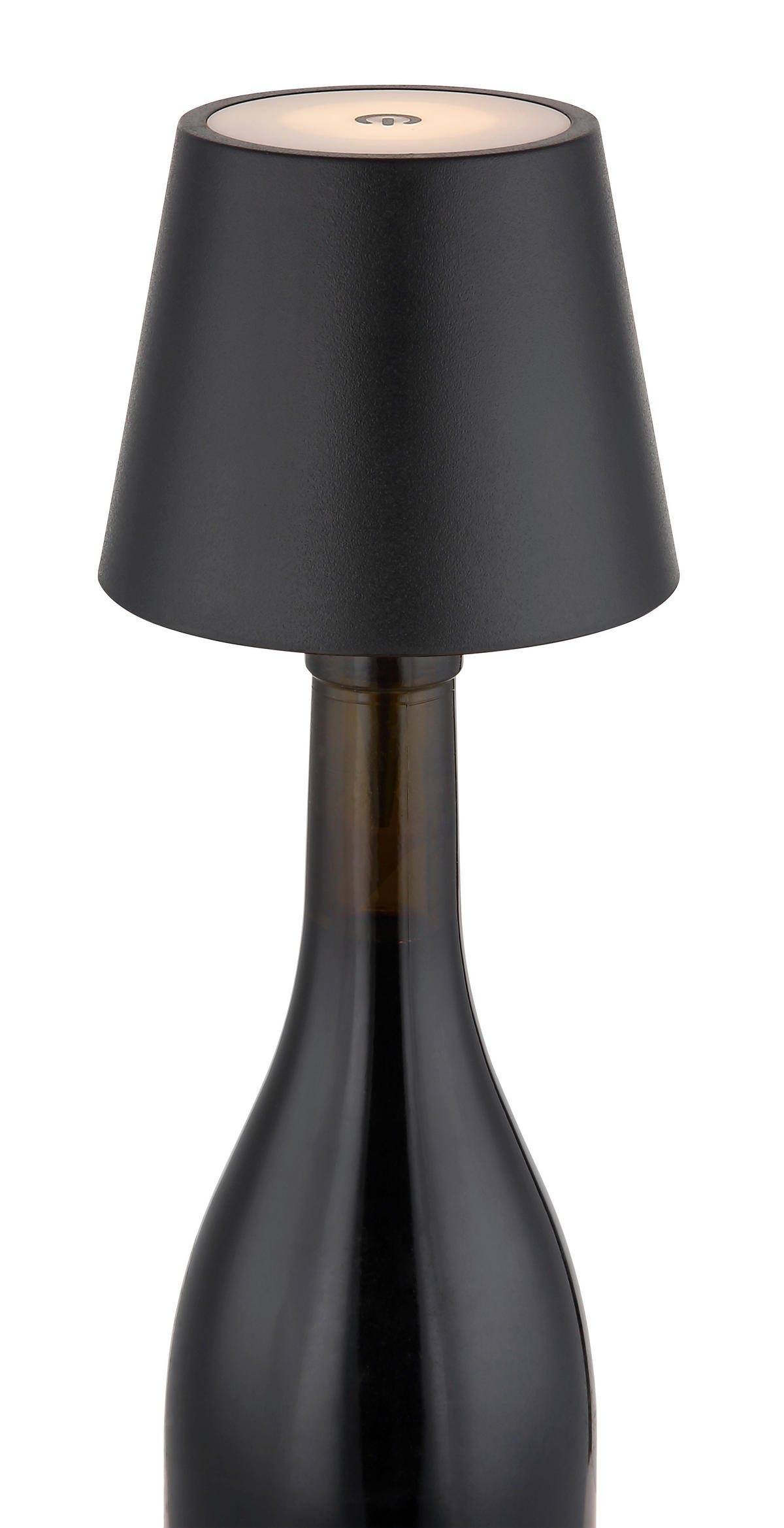 LED-TISCHLEUCHTE 11,5/36 cm   - Schwarz, Design, Kunststoff/Metall (11,5/36cm) - Globo