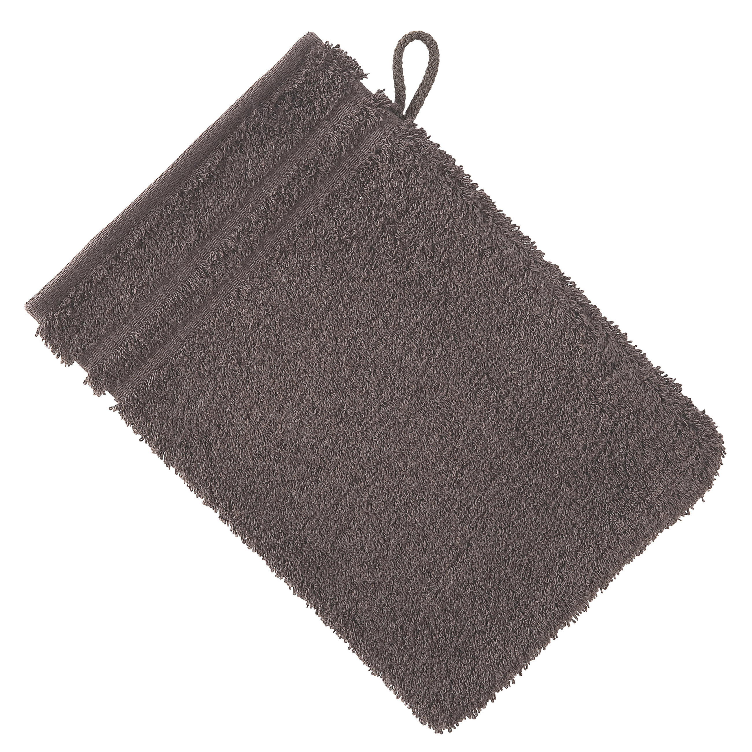 WASCHLAPPEN VIENNA STYLE Dunkelgrau  - Dunkelgrau, Basics, Textil (22/16cm) - Vossen