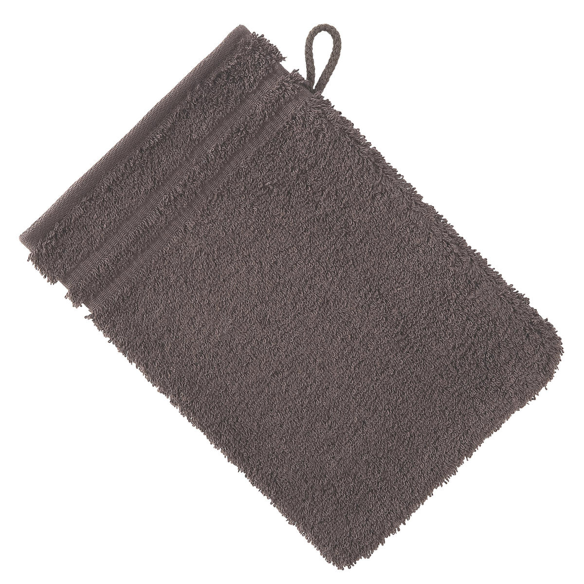 WASCHLAPPEN VIENNA STYLE Dunkelgrau  - Dunkelgrau, Basics, Textil (22/16cm) - Vossen