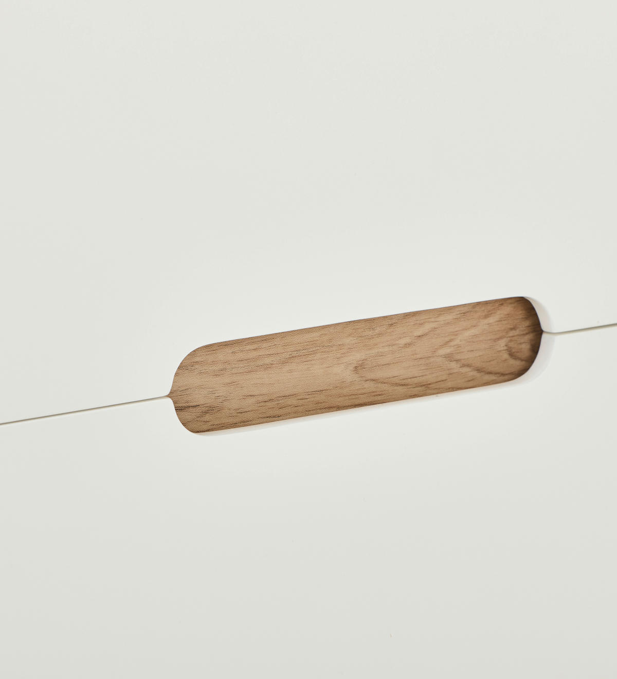 NACHTSCHRANK 52/58/40 cm  - Weiß/Eiche Artisan, Design, Holzwerkstoff/Metall (52/58/40cm) - Carryhome