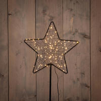LED-DEKOLEUCHTE  - Schwarz, Basics, Metall (28/82cm)