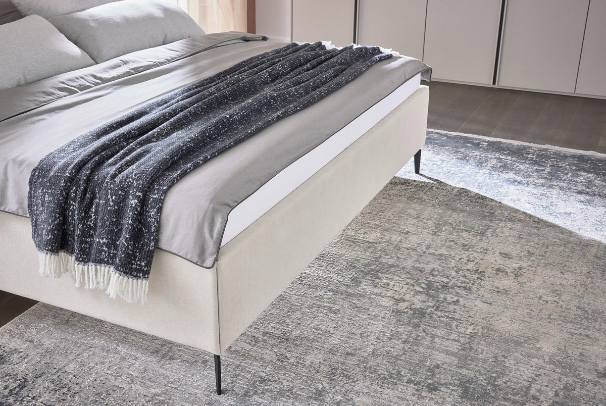 PLAID MR-EASE 140/200 cm  - Grau, Basics, Textil (140/200cm) - Musterring