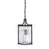 HÄNGLAMPA I KRISTALL Victoria 26/150 cm  - svart, Design, metall/glas (26/150cm)