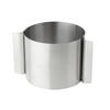 TORTENRING - Edelstahlfarben, Basics, Metall (10cm) - Dr.Oetker