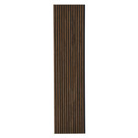 AKUSTIKPANEEL Gerecon Walnuss furniert 57.25/1.9/267 cm  - Walnussfarben, KONVENTIONELL, Holzwerkstoff/Textil (57.25/1.9/267cm)