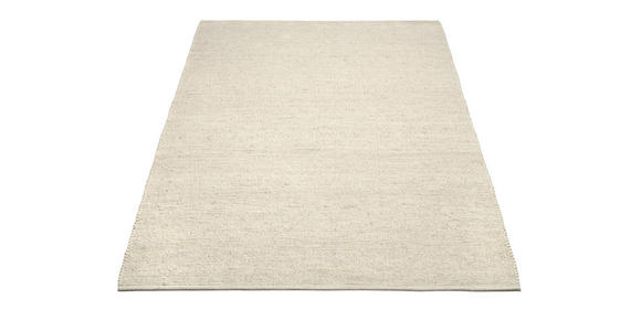 HANDWEBTEPPICH 140/200 cm Havre Naturfarben, Beige  - Beige/Naturfarben, Basics, Textil (140/200cm) - Linea Natura