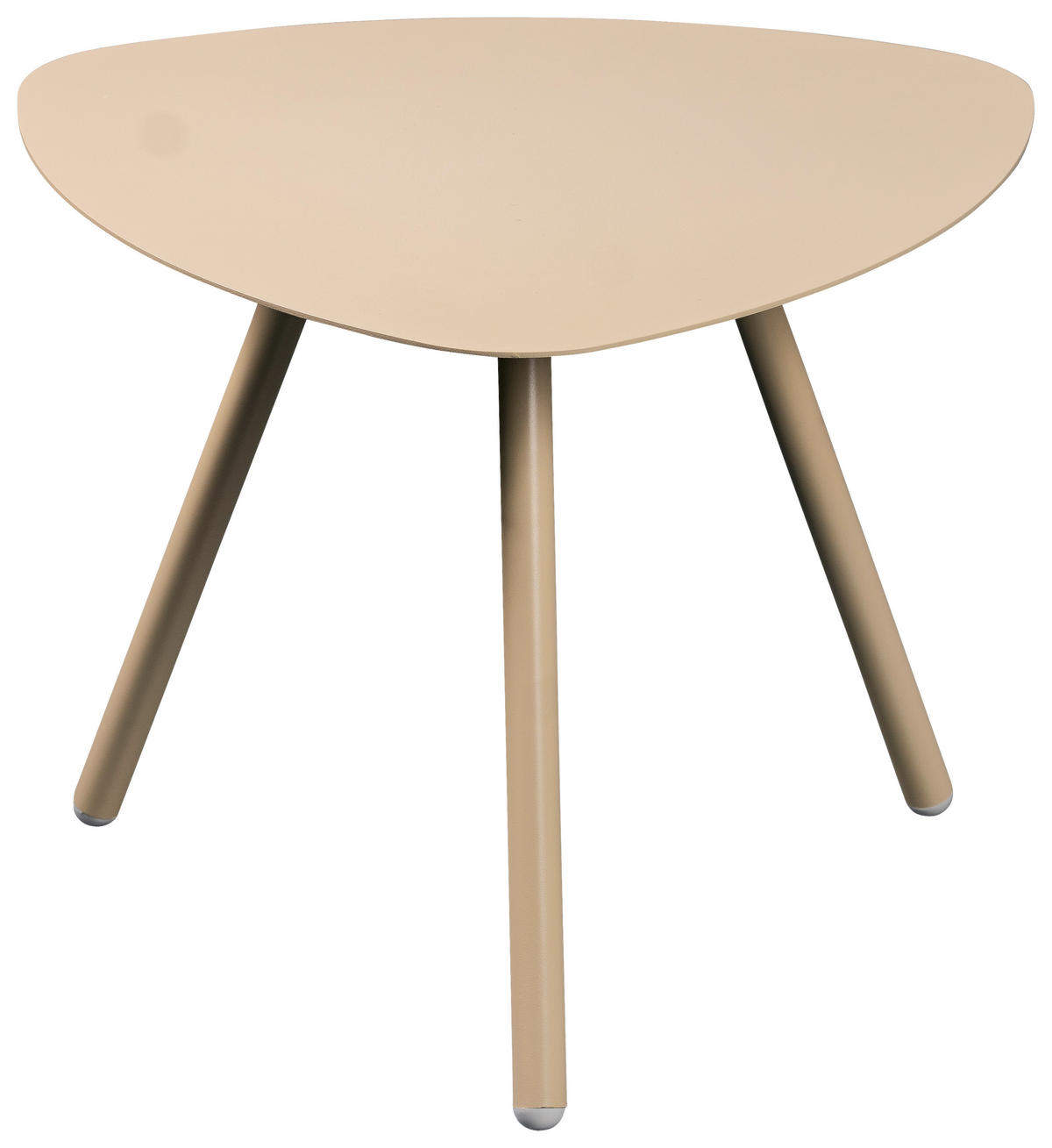 BEISTELLTISCH 50/50/40 cm Creme  - Creme, Design, Metall (50/50/40cm) - Xora