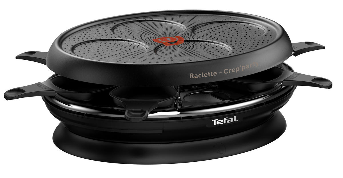 RACLETTE-GRILL STORE`INN  - Schwarz, Basics, Kunststoff/Metall (35/35/15cm) - Tefal