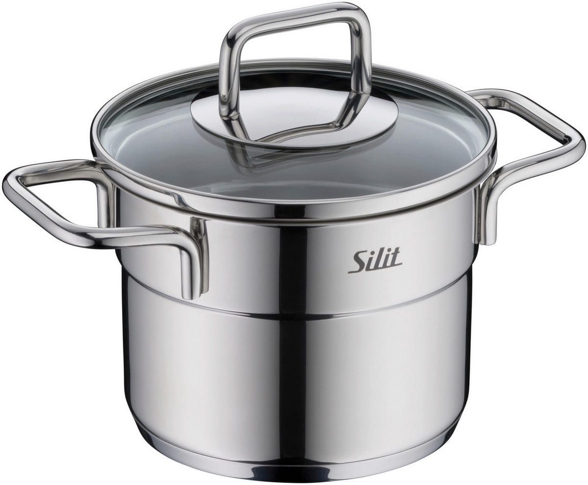 FLEISCHTOPF Extra Cook 0,75 L  - Klar, Basics, Metall (12cm) - Silit