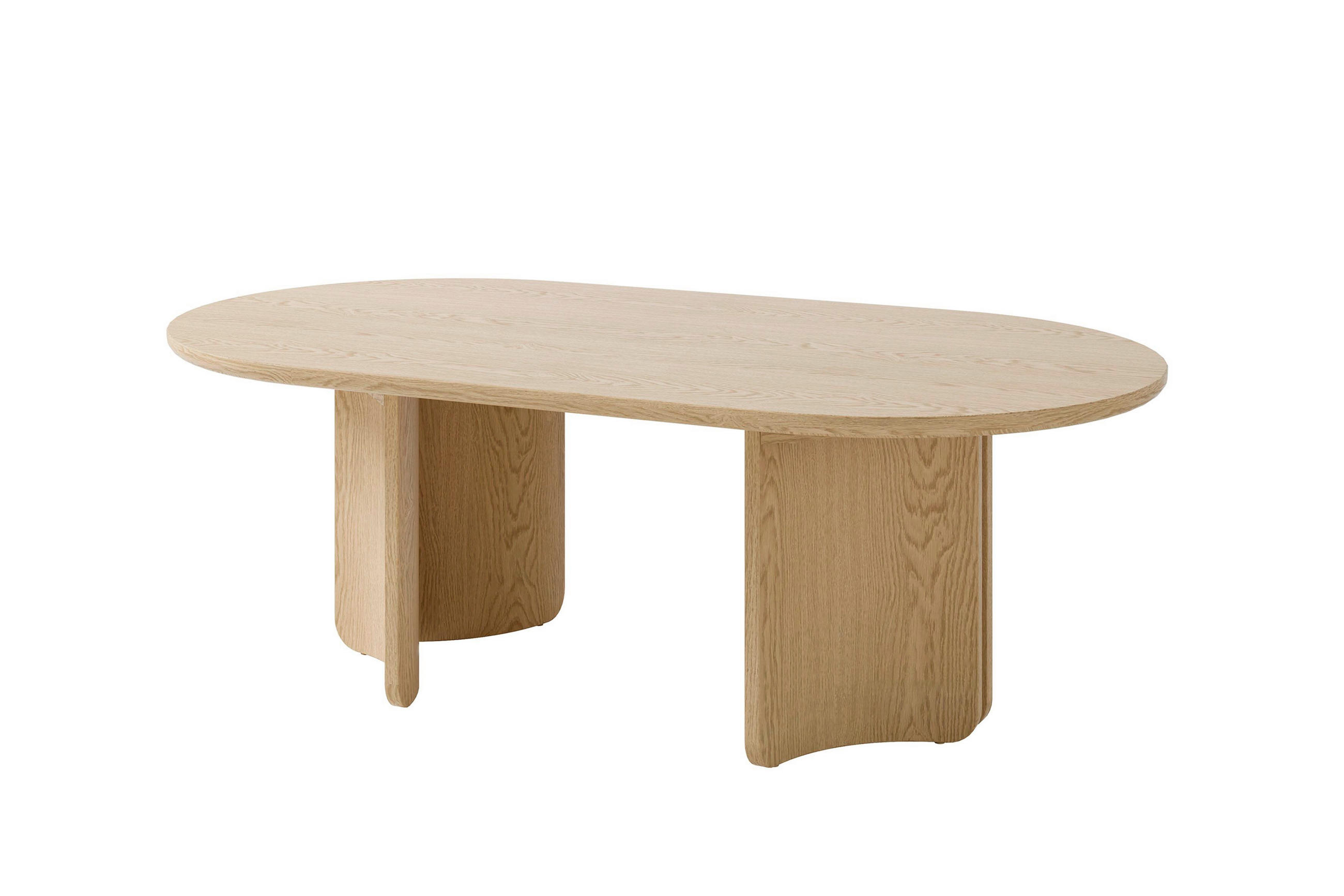 COUCHTISCH 110/60/41 cm Holzwerkstoff einfacher Aufbau, 2 in 1 Gestell  - Eiche Bianco, Modern, Holzwerkstoff (110/60/41cm) - MID.YOU