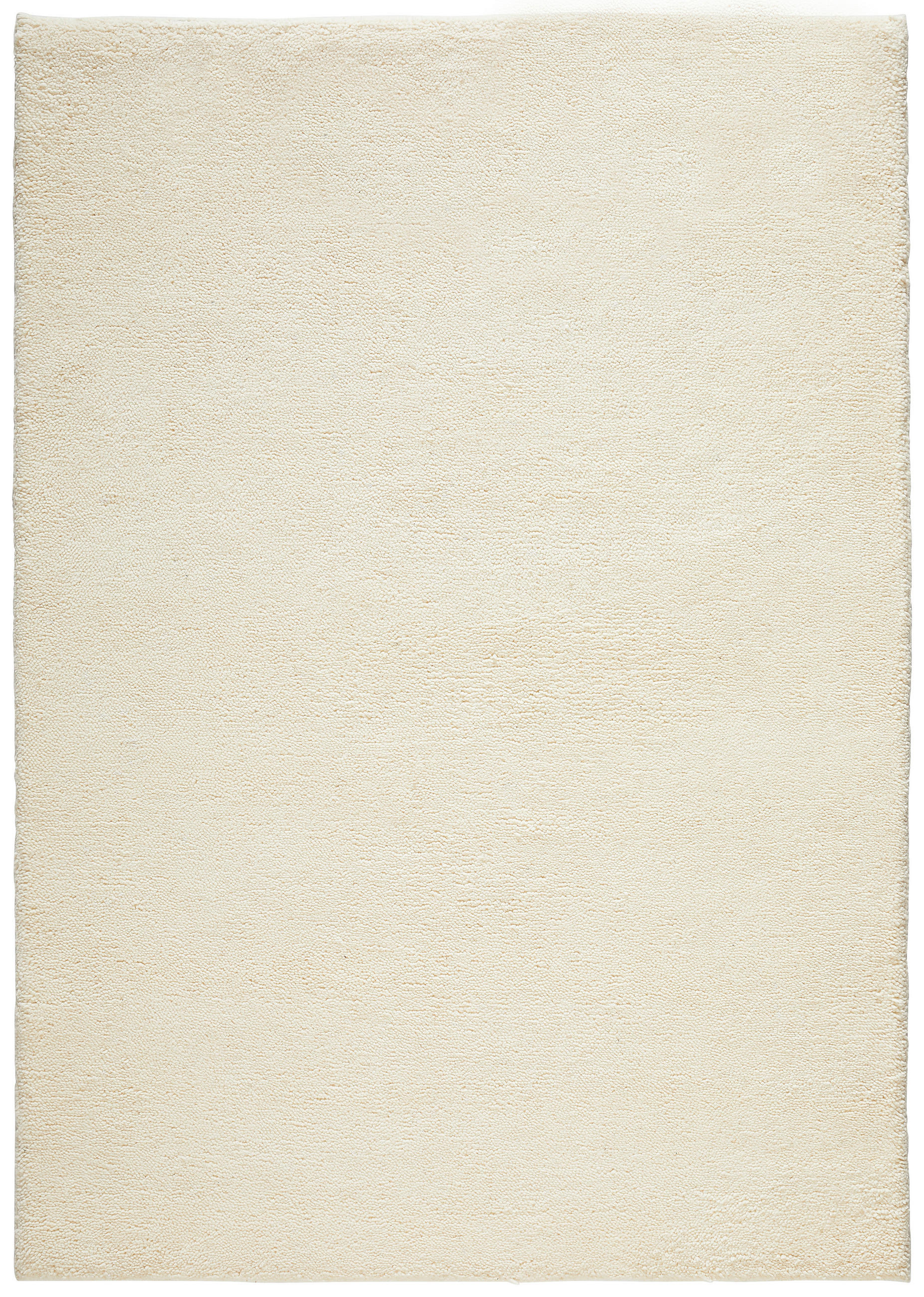 BERBERTEPPICH Wohnzimmer 65/135 cm Naturfarben rechteckig  - Naturfarben, Basics, Textil (65/135cm) - Linea Natura