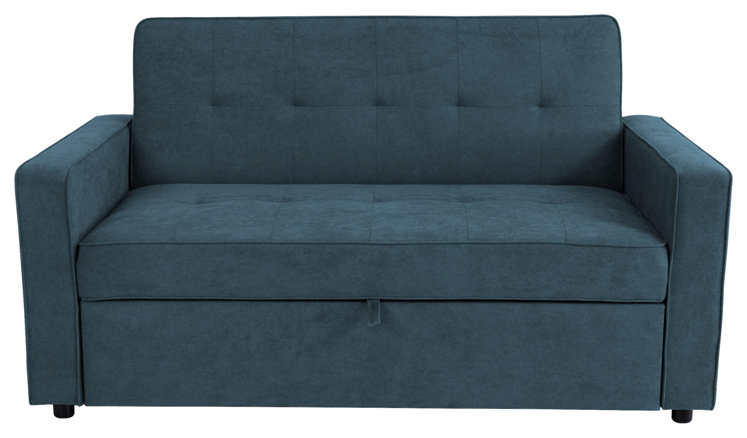 SCHLAFSOFA Flachgewebe Blau  - Blau, Trend, Textil (162/90/89cm) - Livetastic