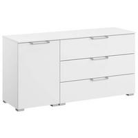 SIDEBOARD  in 120/61/42 cm  - Silberfarben/Alufarben, Design, Holzwerkstoff/Kunststoff (120/61/42cm) - Novel