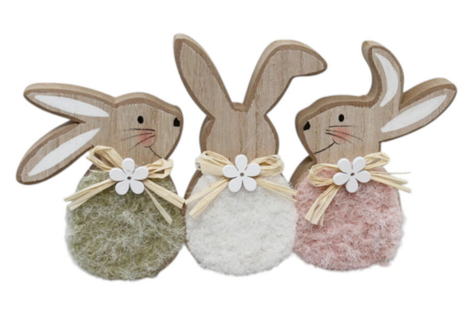 DEKOHASE - Multicolor, LIFESTYLE, Holz (23/12,5/2cm)