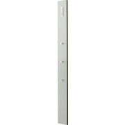 GARDEROBENPANEEL 15/170/3 cm - Weiß, Design, Glas/Holzwerkstoff (15/170/3cm) - Moderano