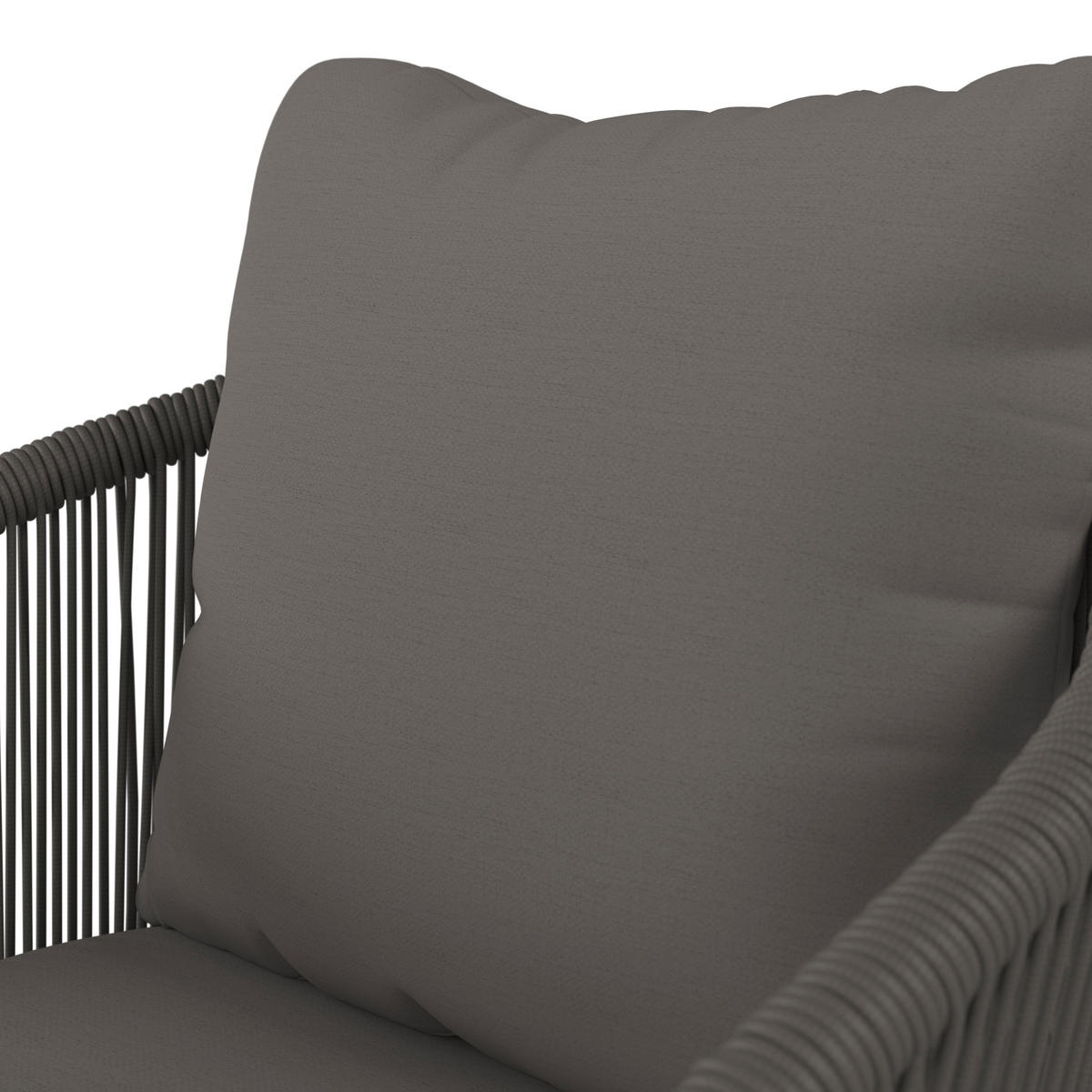 BALKONSET   - Grau, MODERN, Kunststoff/Metall (40/40/39.5cm) - Ambia Garden