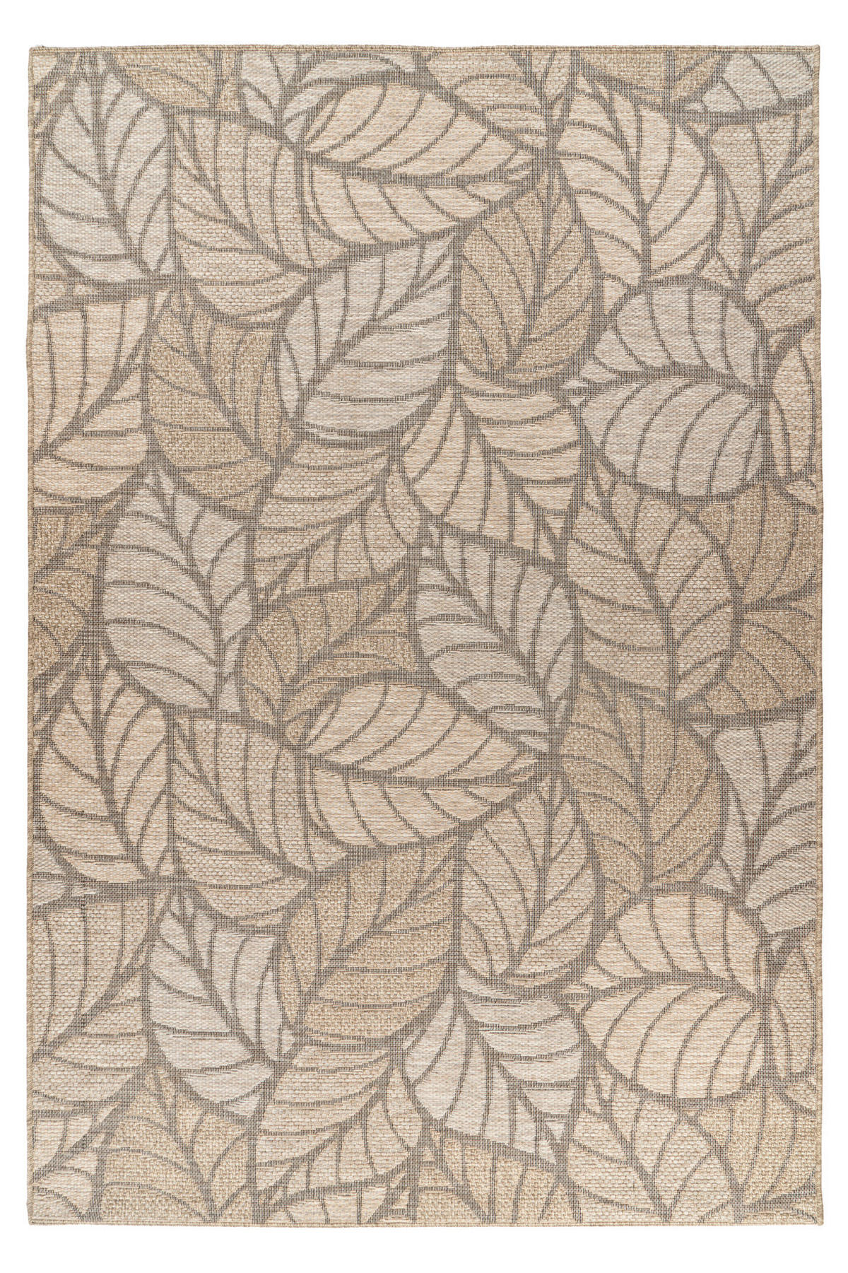 FLACHWEBETEPPICH 160/230 cm My Oslo  - Taupe, Design, Textil (160/230cm)