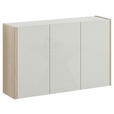 HÄNGESCHUHSCHRANK 141/85/35 cm  - Eiche Bianco/Greige, Design, Holzwerkstoff (141/85/35cm) - Voleo