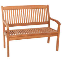 ZÁHRADNÁ LAVICA drevo - prírodná farba, Konventionell, drevo (107/91/63,5cm) - Gardenson