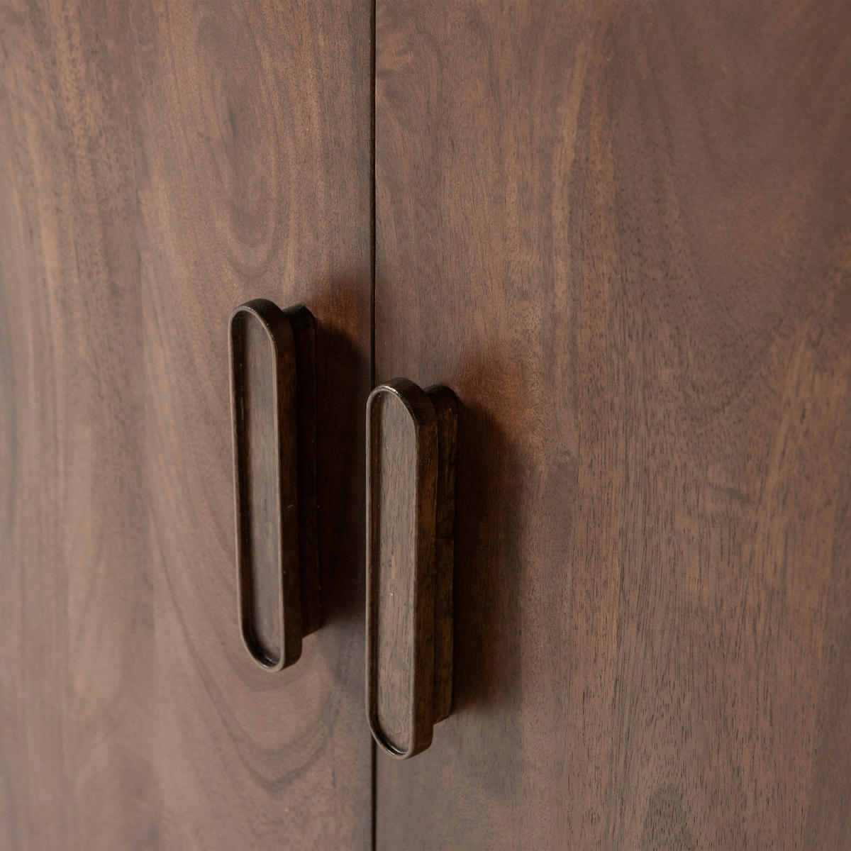 HIGHBOARD Liya 85/150/35 cm 1 Schublade(n)  - Dunkelbraun, Design, Holz/Metall (85/150/35cm) - Livetastic