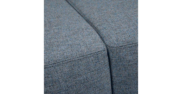 BOXSPRINGSOFA Carla  mit Stoffauswahl, Rücken echt Blau, Grau  - Blau/Grau, Design, Holz/Textil (203/97/107cm) - Dieter Knoll