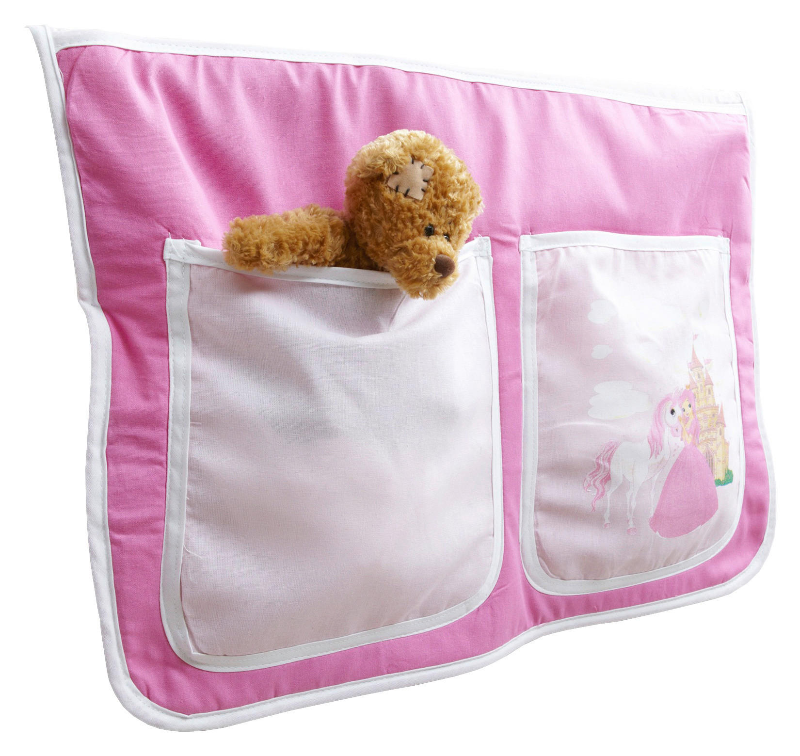 BETTTASCHE - Pink, KONVENTIONELL, Textil (56/32/2cm) - MID.YOU