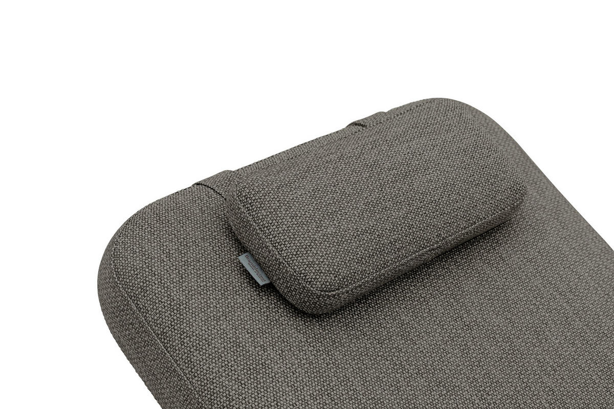 GARTENBANK 198/78/81 cm  Aluminium  - Graphitfarben/Grau, Design, Textil/Metall (198/78/81cm) - Zebra 