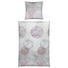 BETTWÄSCHE Satin Grau, Rosa 135/200 cm - Rosa/Grau, Design, Textil (135/200cm) - Novel