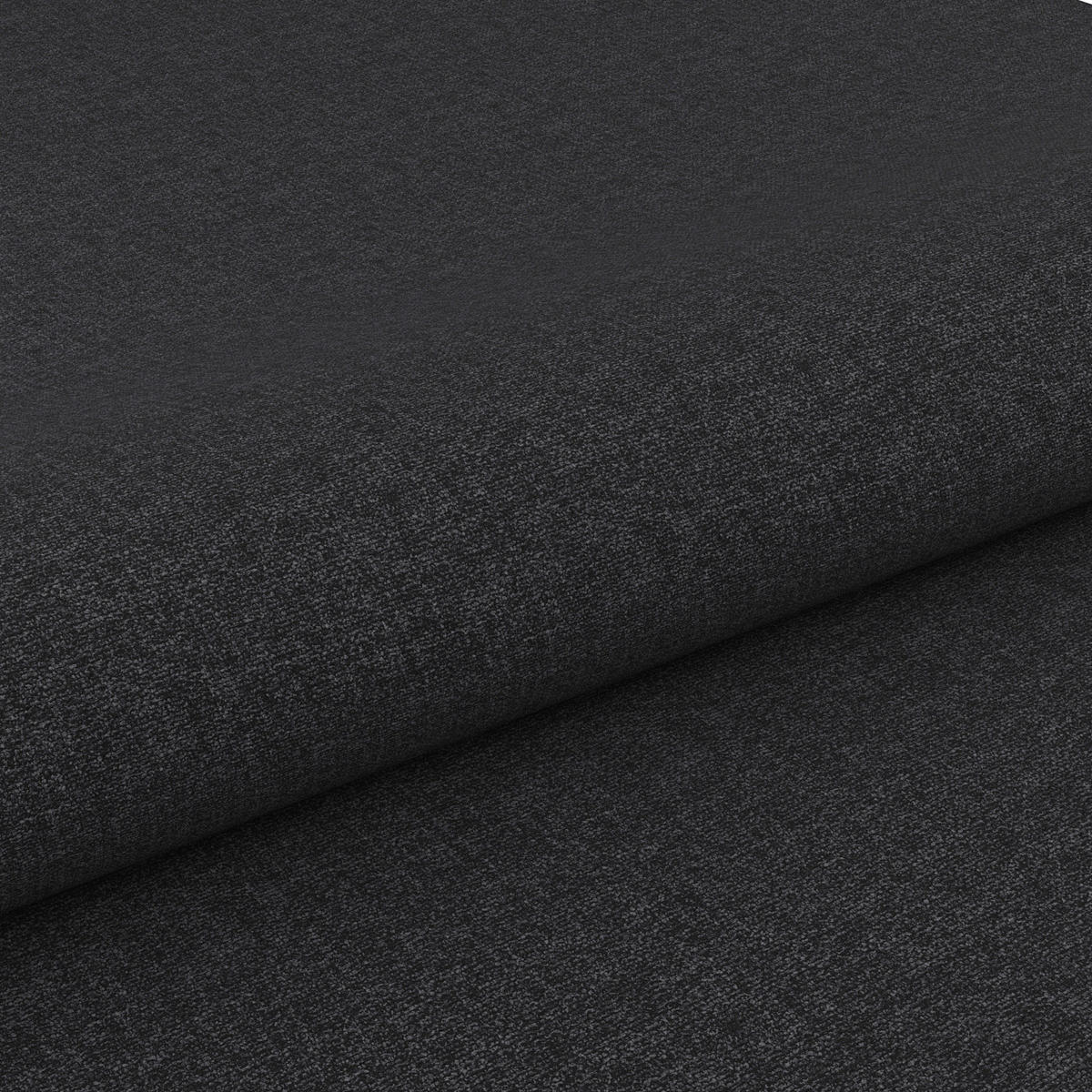 POLSTERBETT Bettkasten, Topper 180/220 cm  in Anthrazit  - Anthrazit/Schwarz, MODERN, Kunststoff/Textil (180/220cm) - MID.YOU