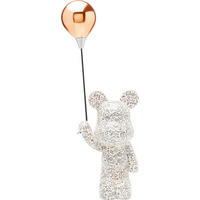 SKULPTUR - Goldfarben/Schwarz, Design, Glas/Kunststoff (18/60/11cm) - Kare-Design