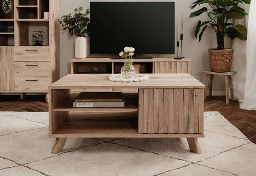 COUCHTISCH in Holzwerkstoff 100/55/45 cm - Eichefarben, LIFESTYLE, Holzwerkstoff (100/55/45cm) - MID.YOU