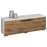 LOWBOARD  in 115/39/40 cm  - Honigeiche/Weiss, Modern, Holzwerkstoff/Kunststoff (115/39/40cm) - MID.YOU