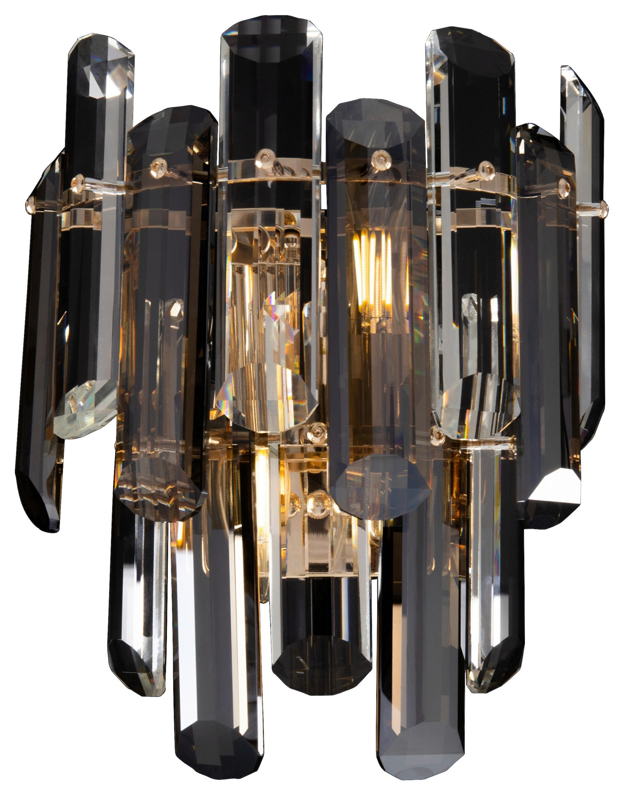 WANDLEUCHTE - Goldfarben, Basics, Glas/Metall (22,3/27/12,5cm) - MAYTONI