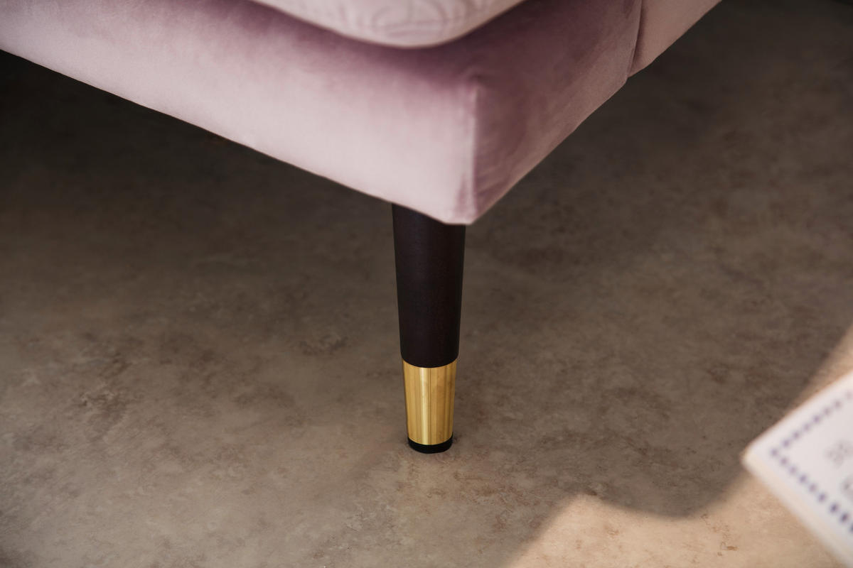 2-SITZER-SOFA TOKIO-2S SOFA Samt Flieder  - Flieder, MODERN, Textil (180/89/100cm) - MID.YOU