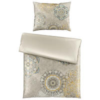 WENDEBETTWÄSCHE Raphael Satin 140/200 cm  - Grau, KONVENTIONELL, Textil (140/200cm) - Novel