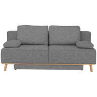 BOXSPRINGSOFA Grau  - Grau, Design, Holz/Textil (203/97/107cm) - Dieter Knoll