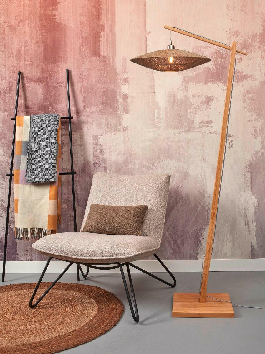 STEHLEUCHTE 78/176/55 cm - Naturfarben, Trend (78/176/55cm) - Good & Mojo