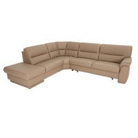 SEDEŽNA GARNITURA, pravo usnje bež  - bež, Design, usnje (250/282cm) - Himolla