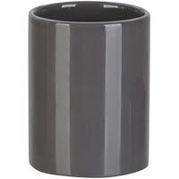 ZAHNPUTZBECHER Keramik  - Grau, Basics, Keramik (7,6/10cm) - Sadena