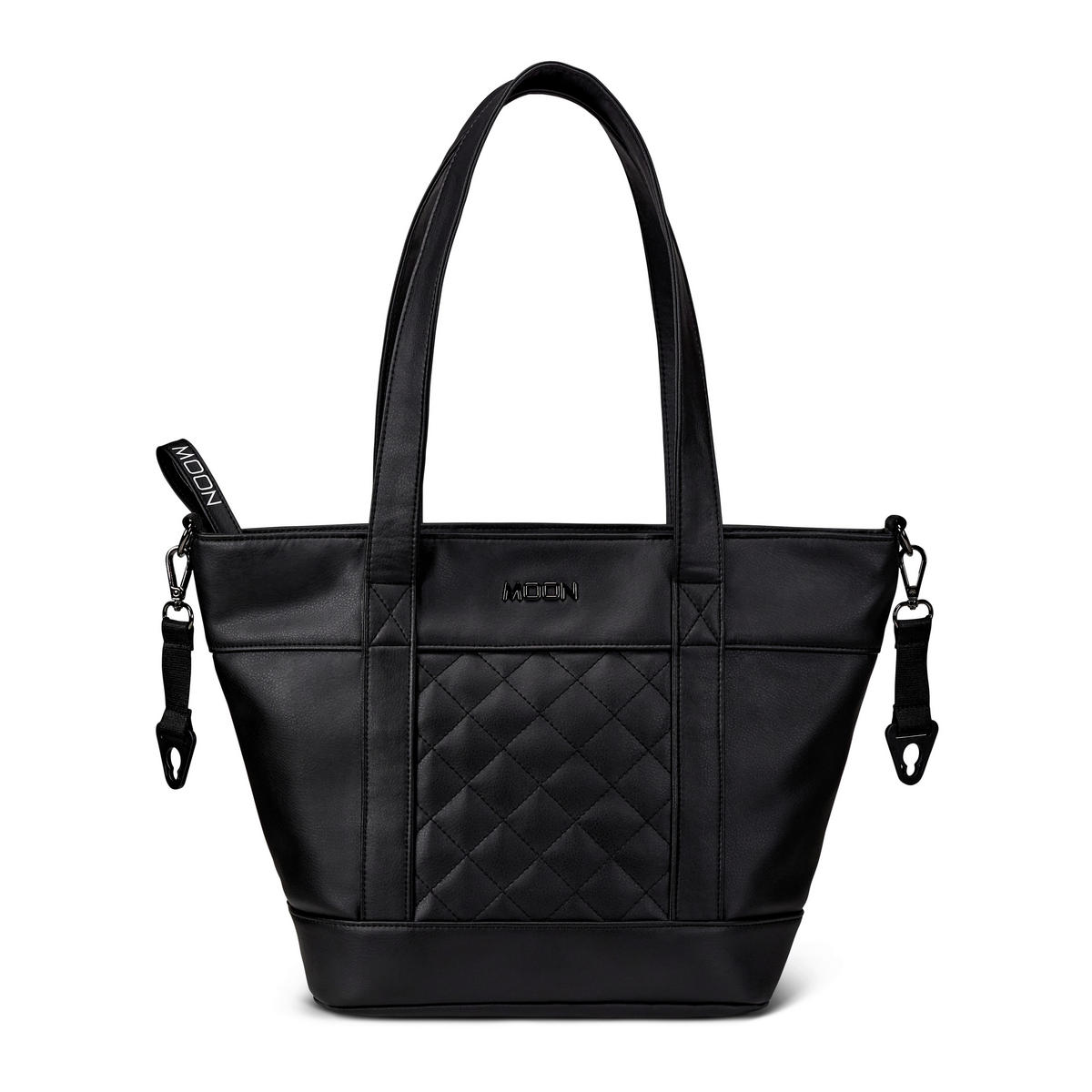 WICKELTASCHE V-Shape Bag  - Schwarz, Basics, Textil (41/16/28cm) - Moon