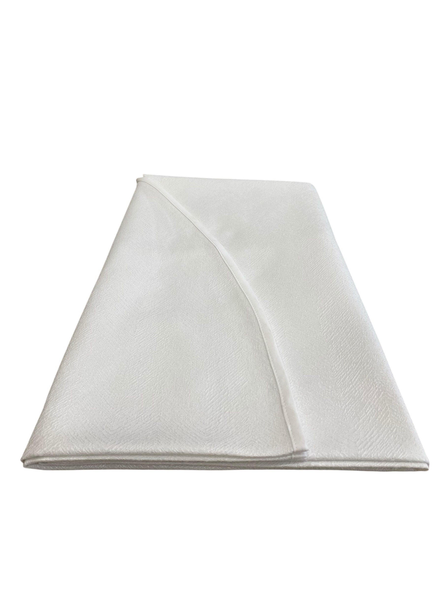 STOLNJAK   LEANDRA  - bela, Osnovno, tekstil (160cm) - Novel