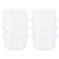 TRINKGLAS 440 ml 2-teilig  - Klar, Design, Glas (8,5/11/8,5cm) - Leonardo